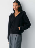 Vivelane Cozy Sweatfleece Perfect Zip Hoodie